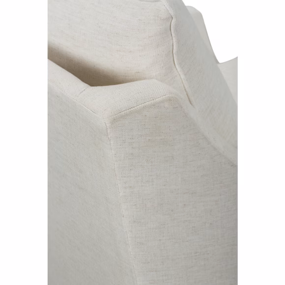 Kara Express Swivel Glider Chair in Nomad Snow - Image 14