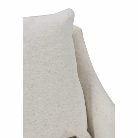 Kara Express Swivel Glider Chair in Nomad Snow - Image 15