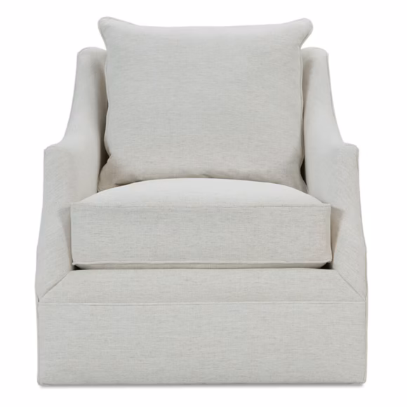Kara Swivel Chair in Nomad Snow - Image 12