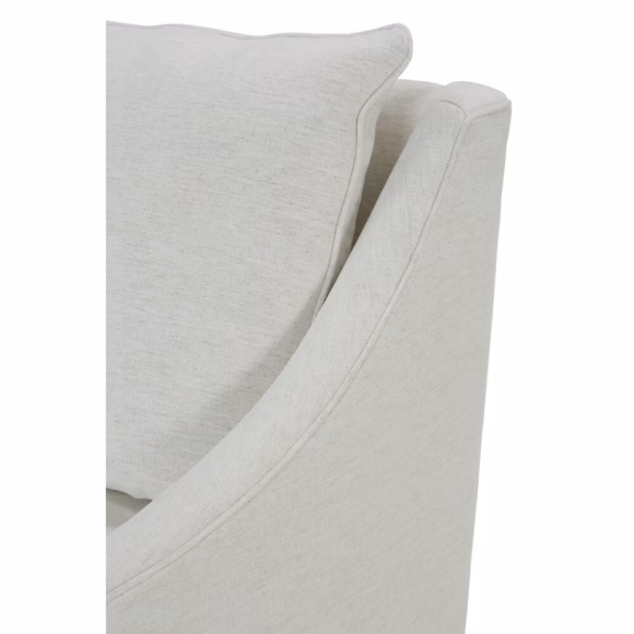 Kara Swivel Chair in Nomad Snow - Image 6