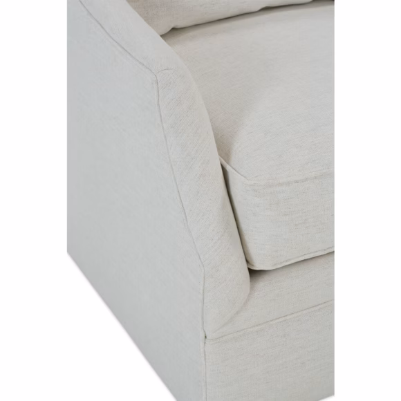 Kara Swivel Chair in Nomad Snow - Image 10