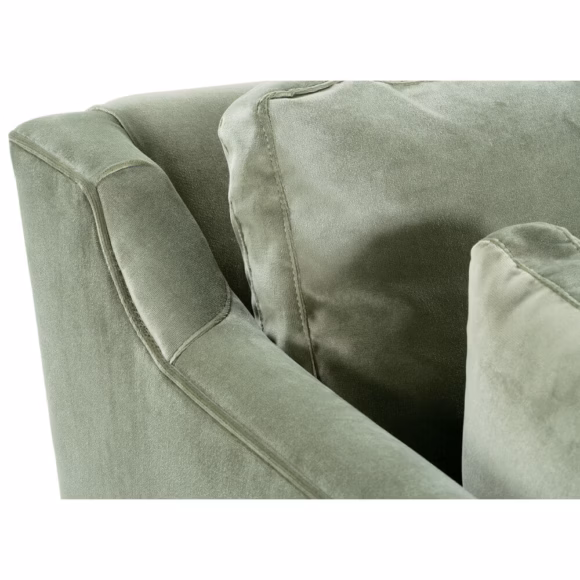 90" Madeline Sofa - Antiqued Moss Velvet - Image 15