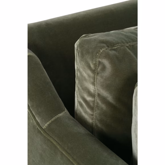 90" Madeline Sofa - Antiqued Moss Velvet - Image 20