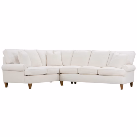 Cindy 3-Seat Right Seated End W/ Corner & Left Seated End In Nomad Snow