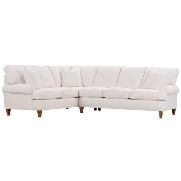 Cindy 3-Seat Right Seated End W/ Corner & Left Seated End In Nomad Snow