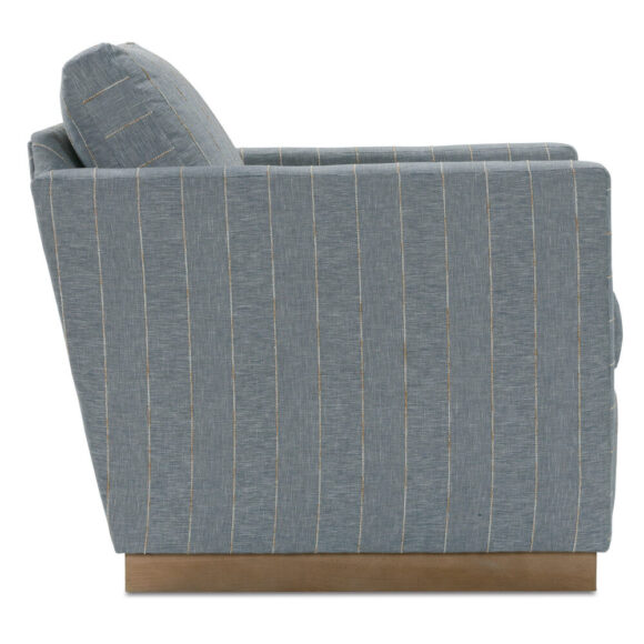 Allie Swivel - Indigo Kid-proof Stripe - Image 10