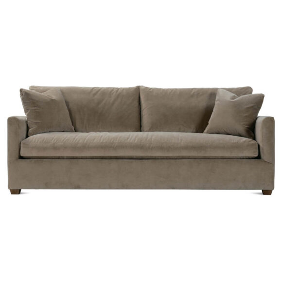 89" Lilah Sofa - Fawn Brushed Velvet - Image 2