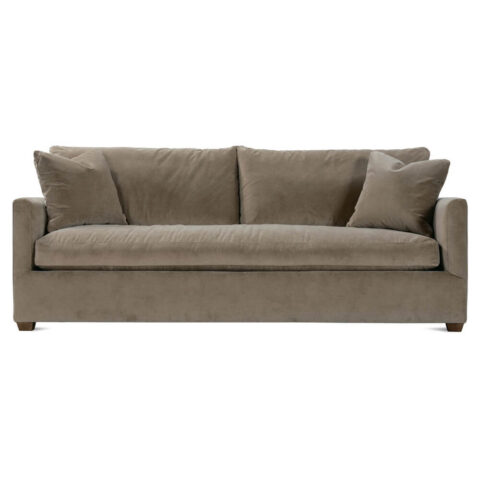 89" Lilah Sofa - Fawn Brushed Velvet