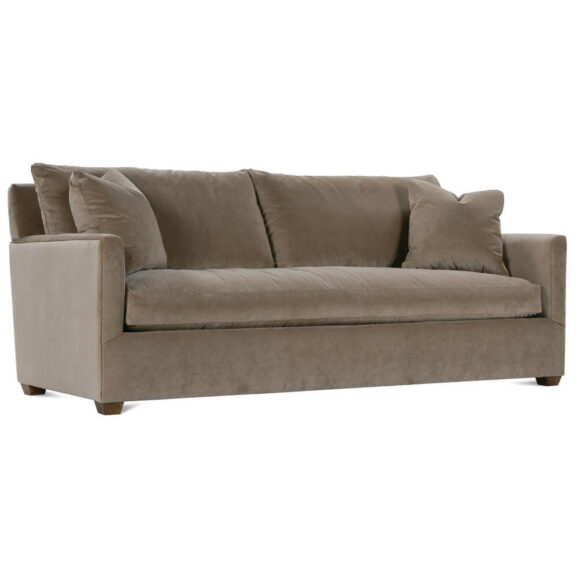 89" Lilah Sofa - Fawn Brushed Velvet - Image 4