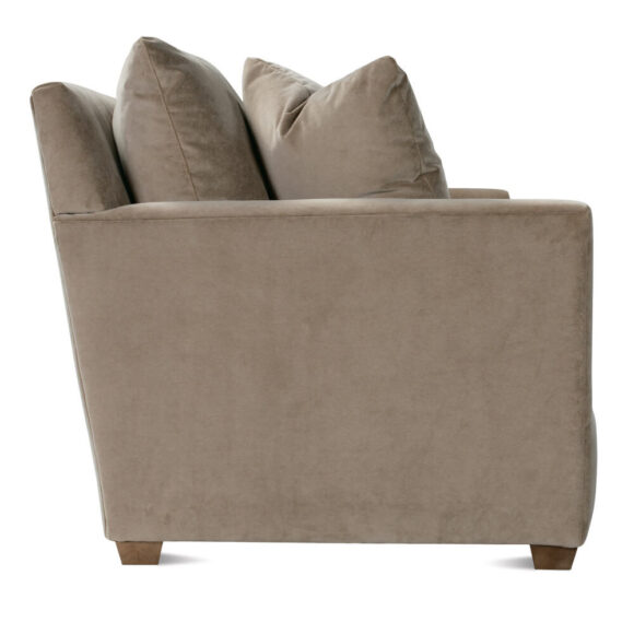 89" Lilah Sofa - Fawn Brushed Velvet - Image 5