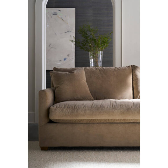89" Lilah Sofa - Fawn Brushed Velvet - Image 9