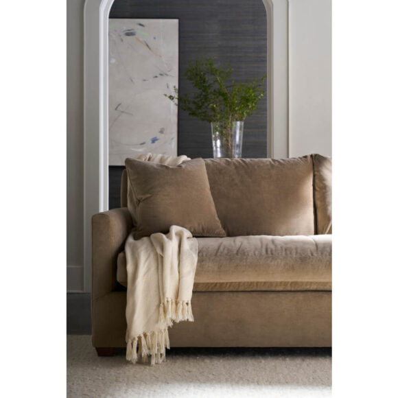 89" Lilah Sofa - Fawn Brushed Velvet - Image 10