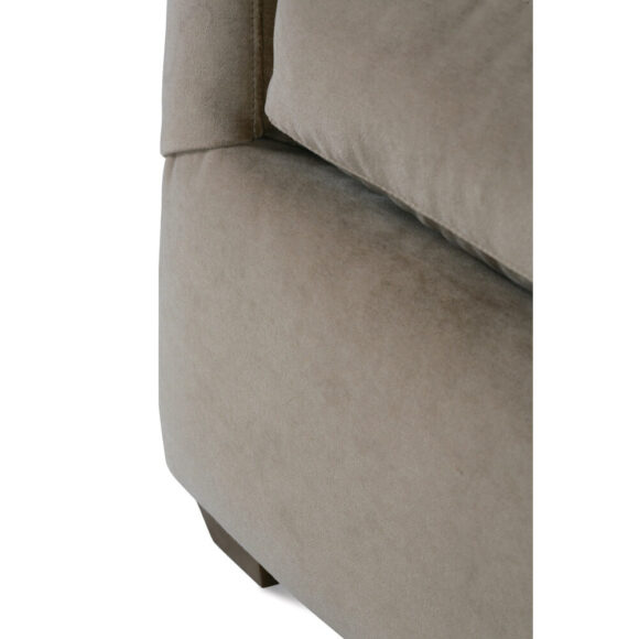 89" Lilah Sofa - Fawn Brushed Velvet - Image 12