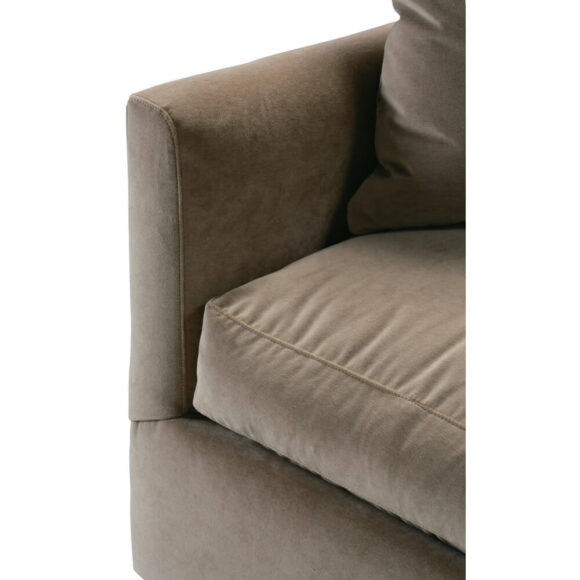 89" Lilah Sofa - Fawn Brushed Velvet - Image 19