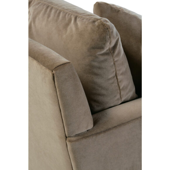 89" Lilah Sofa - Fawn Brushed Velvet - Image 20