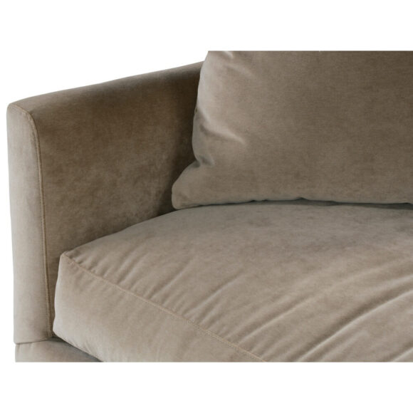 89" Lilah Sofa - Fawn Brushed Velvet - Image 23