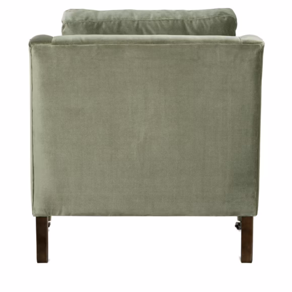Madeline Express Chair - Antiqued Moss Velvet - Image 5